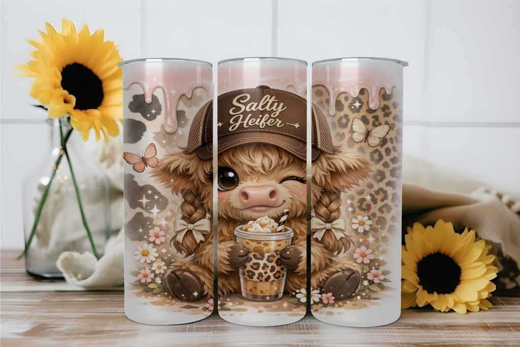 Salty Heifer - Tumbler Digital Download