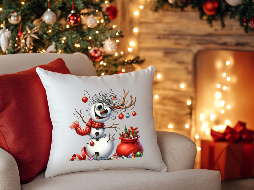 Christmas Snowmen - Direct To Film Transfer