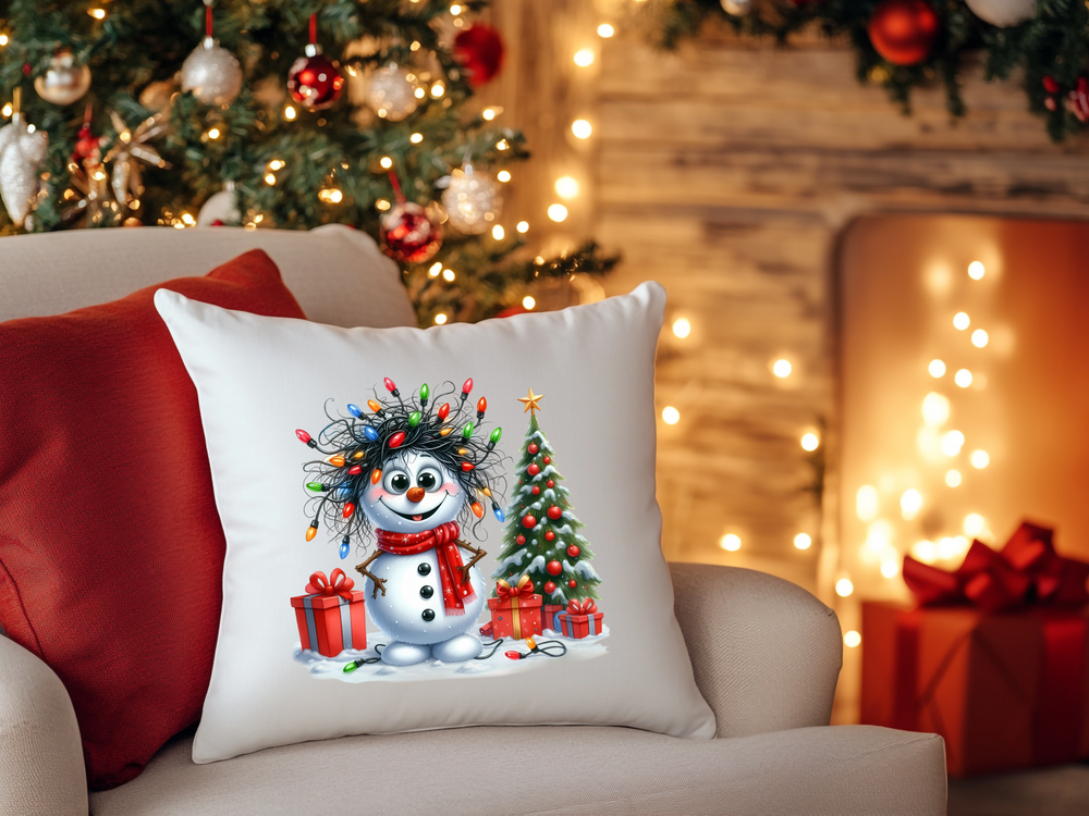 Christmas Snowmen - Direct To Film Transfer