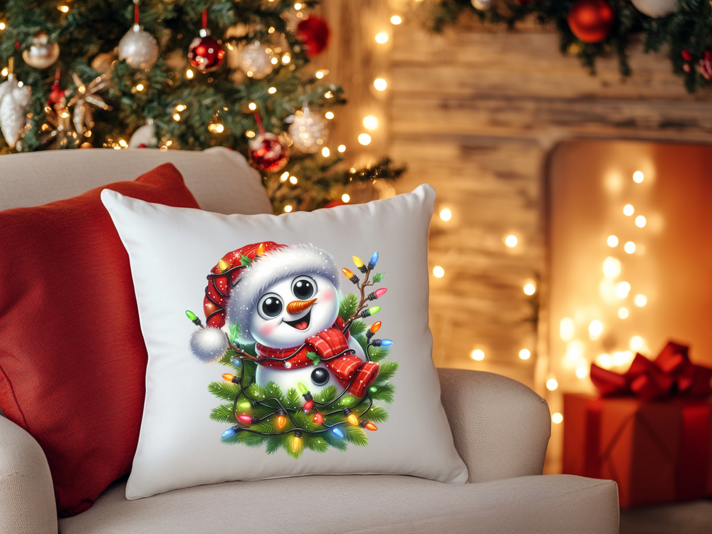 Christmas Snowmen - Direct To Film Transfer