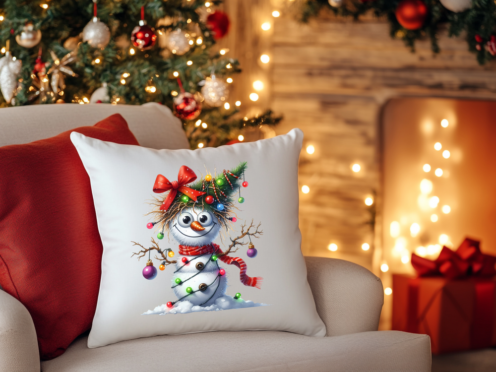 Christmas Snowmen - Direct To Film Transfer