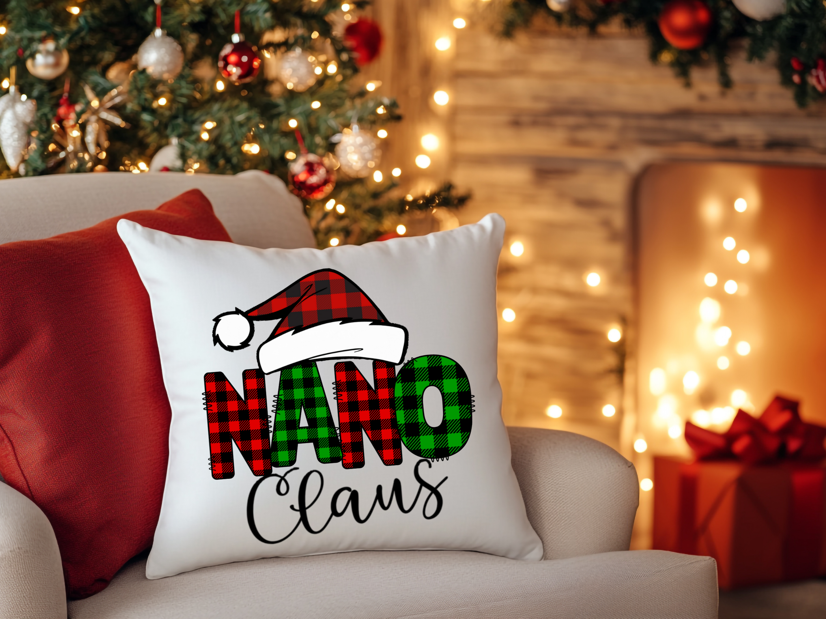 Christmas Nano Claus - DTF Transfer