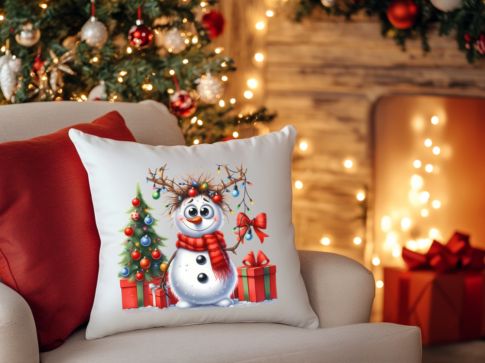 Christmas Snowmen - Direct To Film Transfer