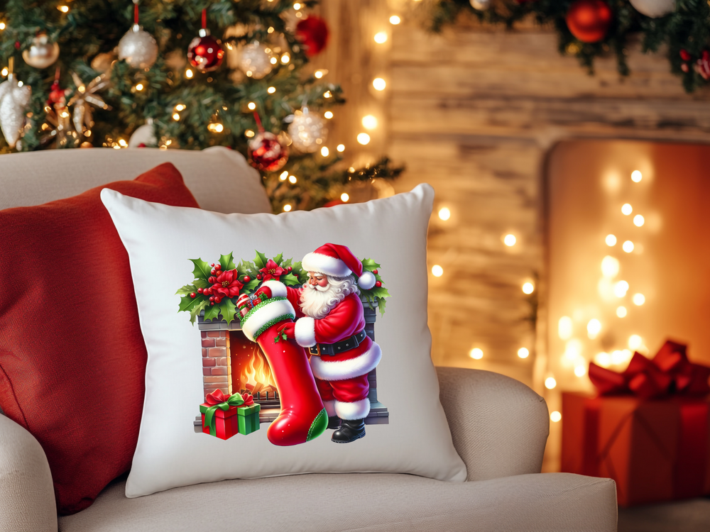 Christmas Santa Claus - Direct To Film Transfer