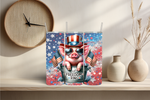 Load image into Gallery viewer, Piggy Patriotic Tumbler
