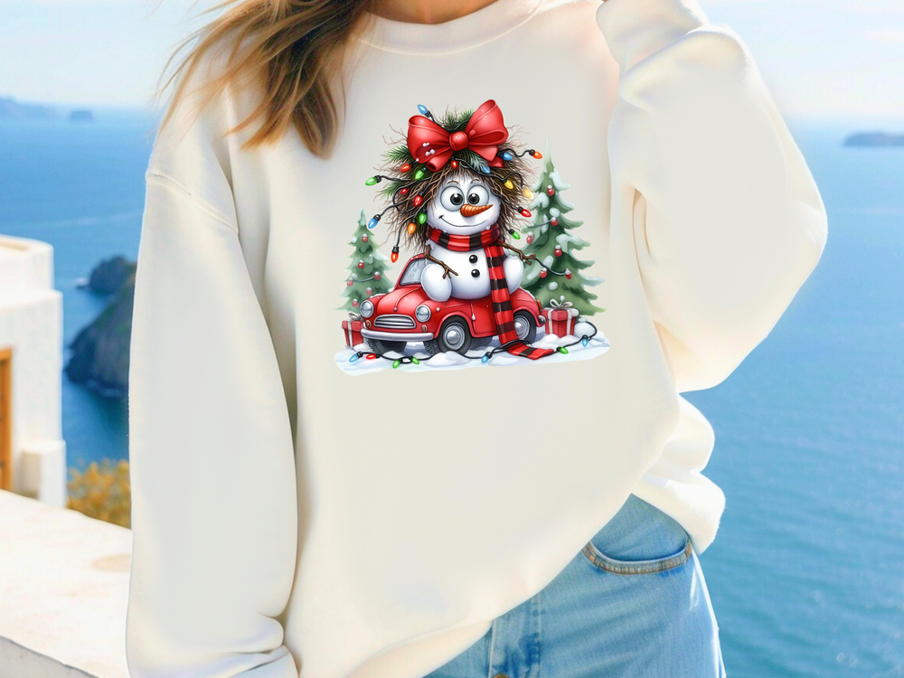 Christmas Snowmen - Direct To Film Transfer