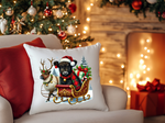 Load image into Gallery viewer, Christmas Highland Cow - Direct To Film Transfer
