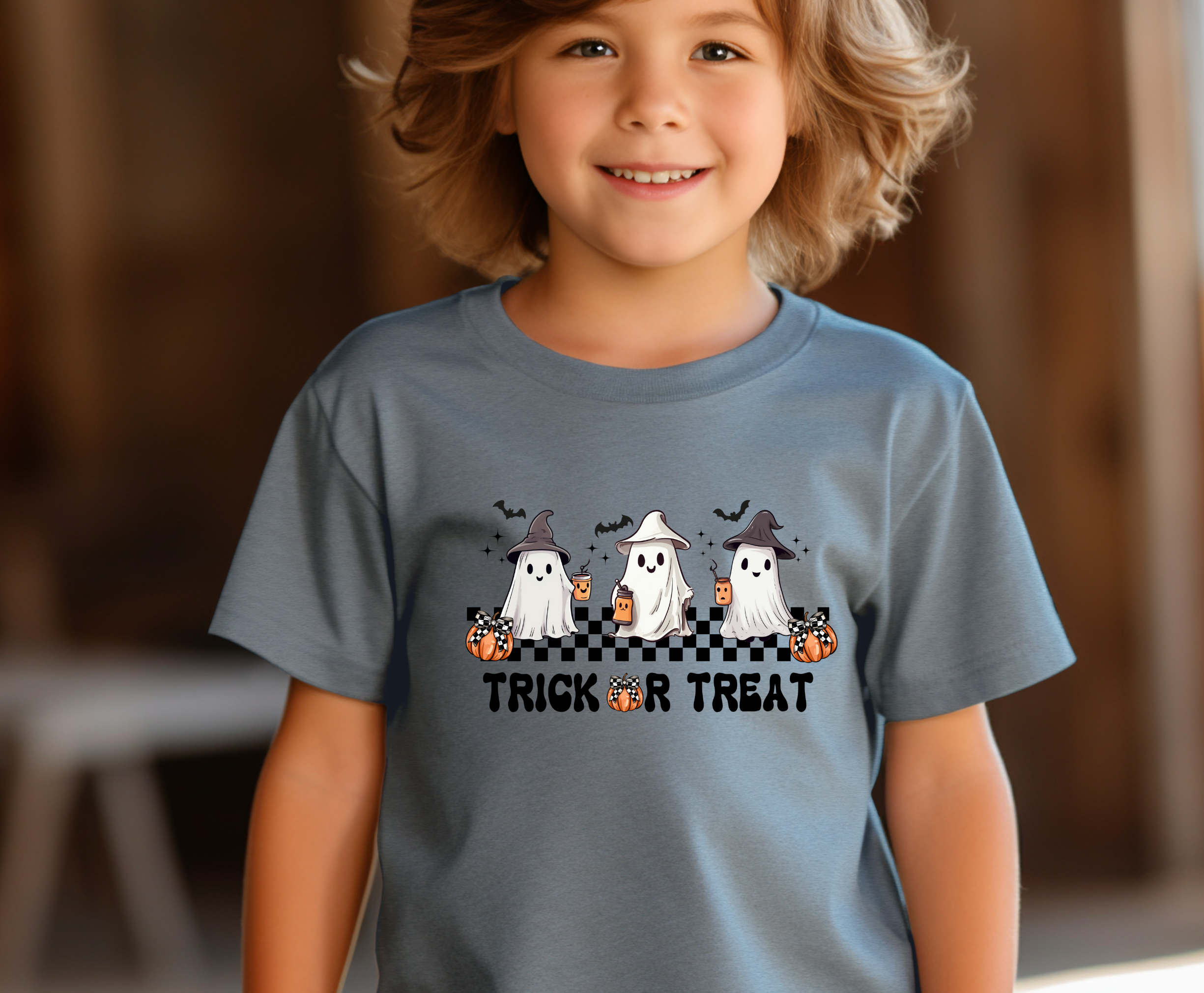 Halloween - Ghost Coffee - Youth T-Shirt