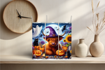 Load image into Gallery viewer, Halloween Highland Cow Tumbler
