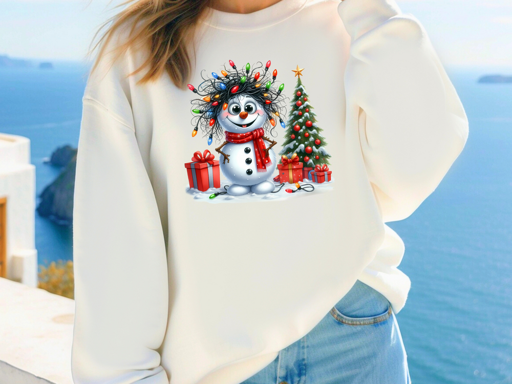 Christmas Snowmen - Direct To Film Transfer