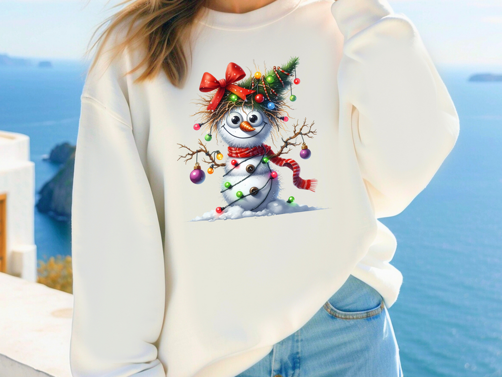 Christmas Snowmen - Direct To Film Transfer