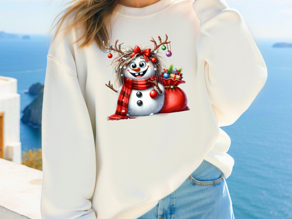 Christmas Snowmen - Direct To Film Transfer