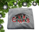 Load image into Gallery viewer, Merry Christmas - Crewneck Embroidery
