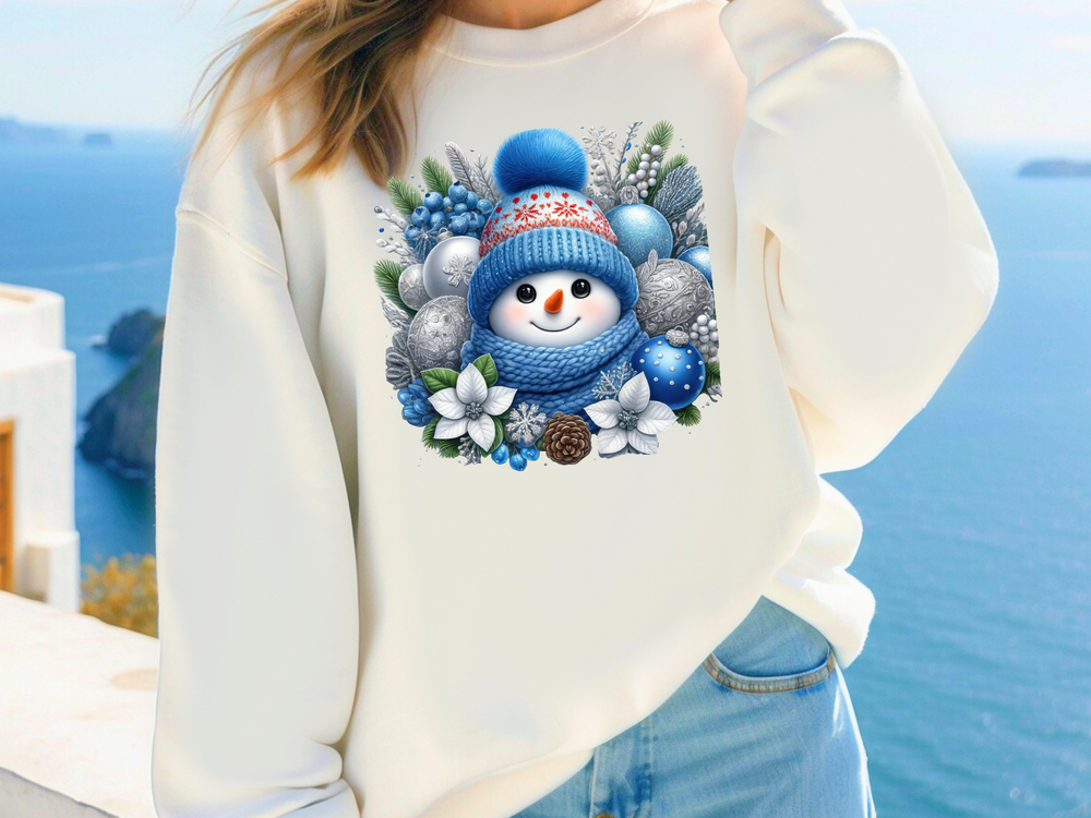 Christmas Snowmen - Direct To Film Transfer