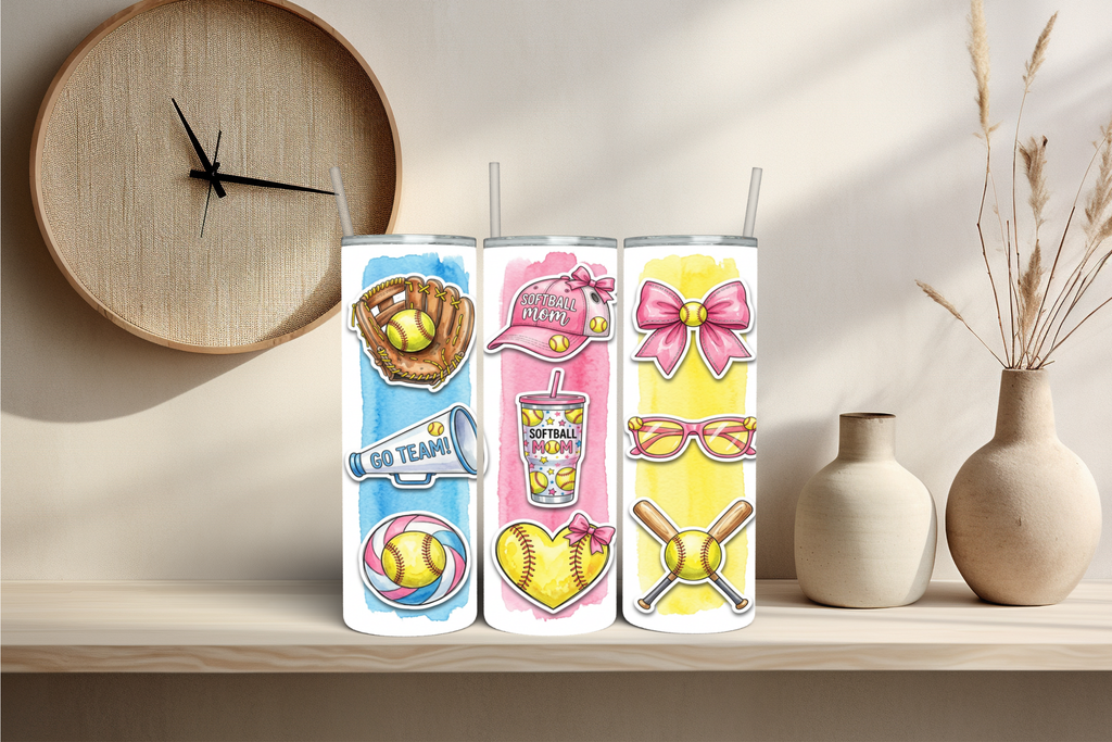 Softball Mom - Tumbler Digital Download