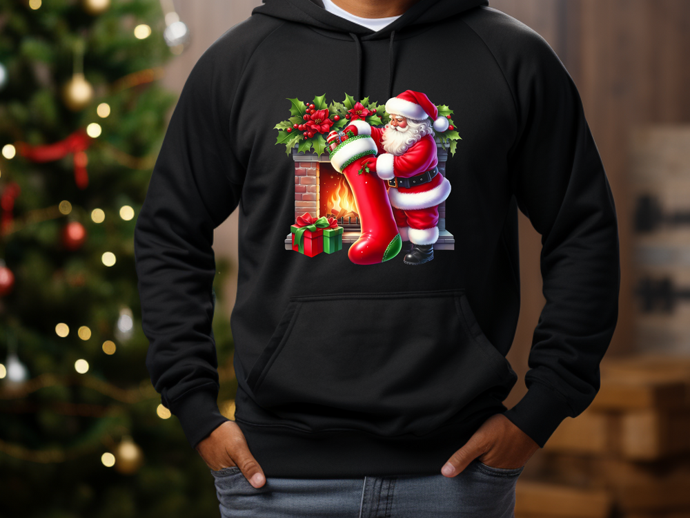 Christmas Santa Claus - Direct To Film Transfer