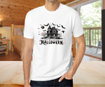 Load image into Gallery viewer, Halloween Haunted House - Adult T-Shirt
