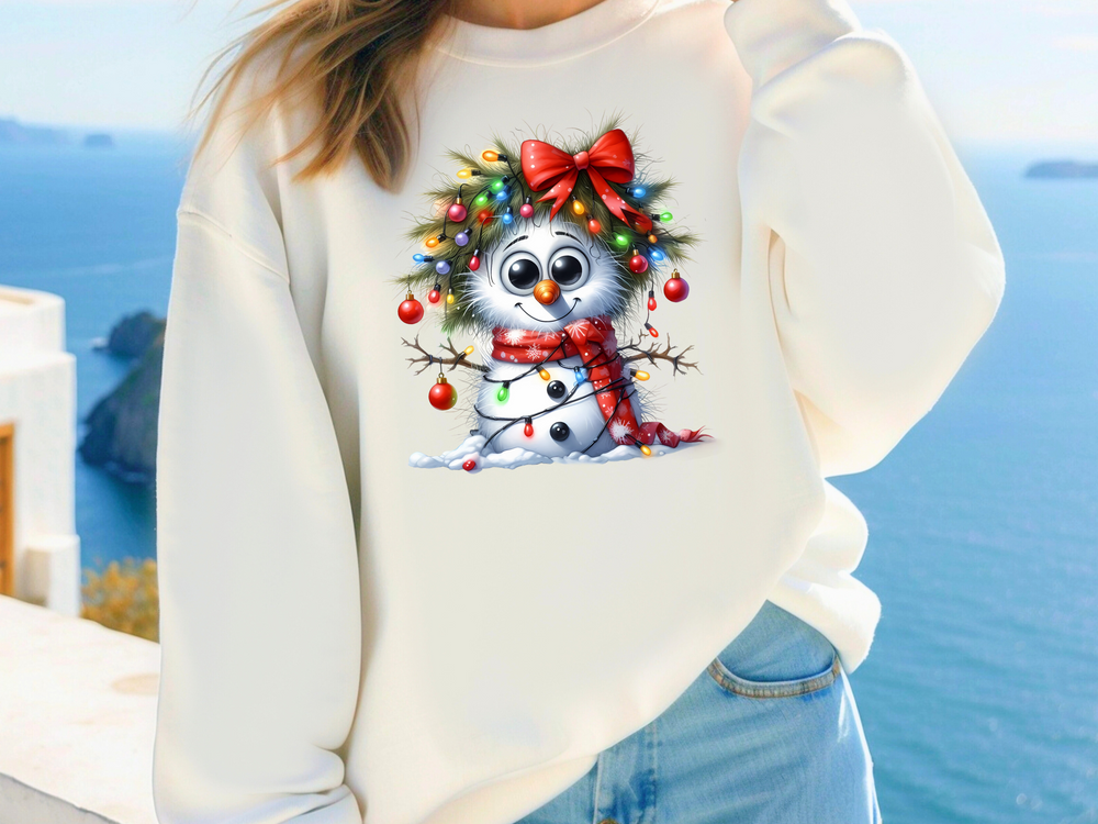 Christmas Snowmen - Direct To Film Transfer