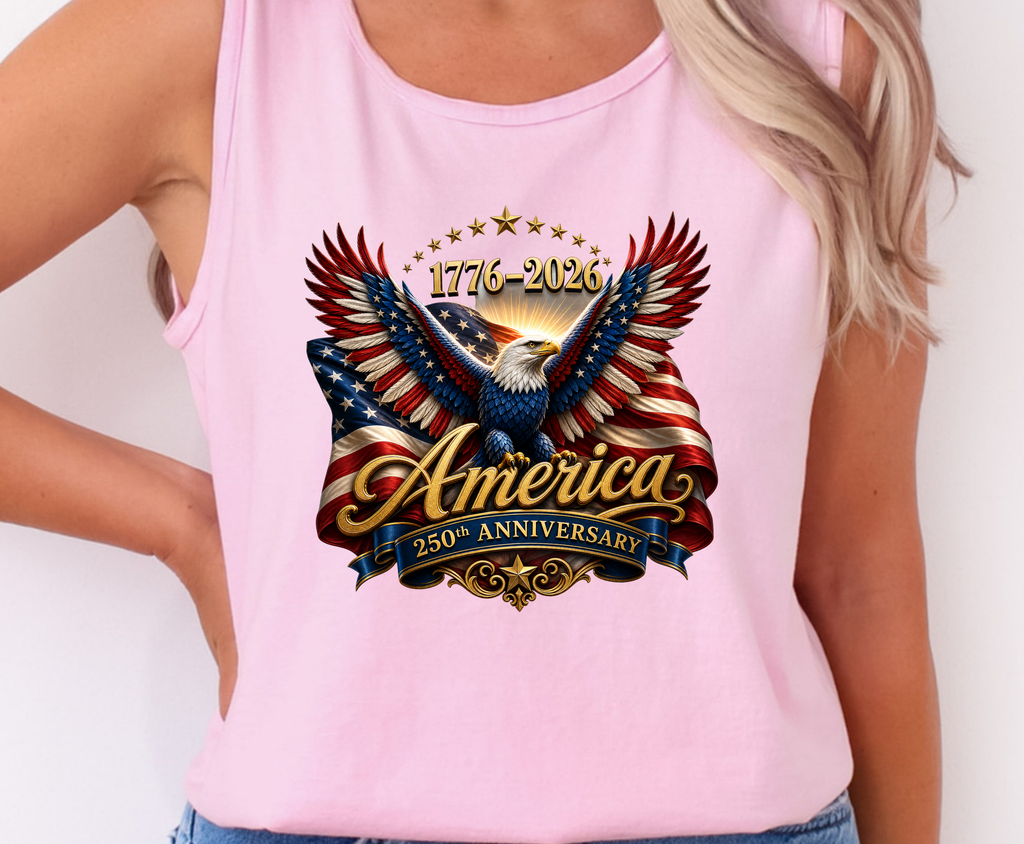 Patriotic 250 Years  - Adult Direct To Film Transfer