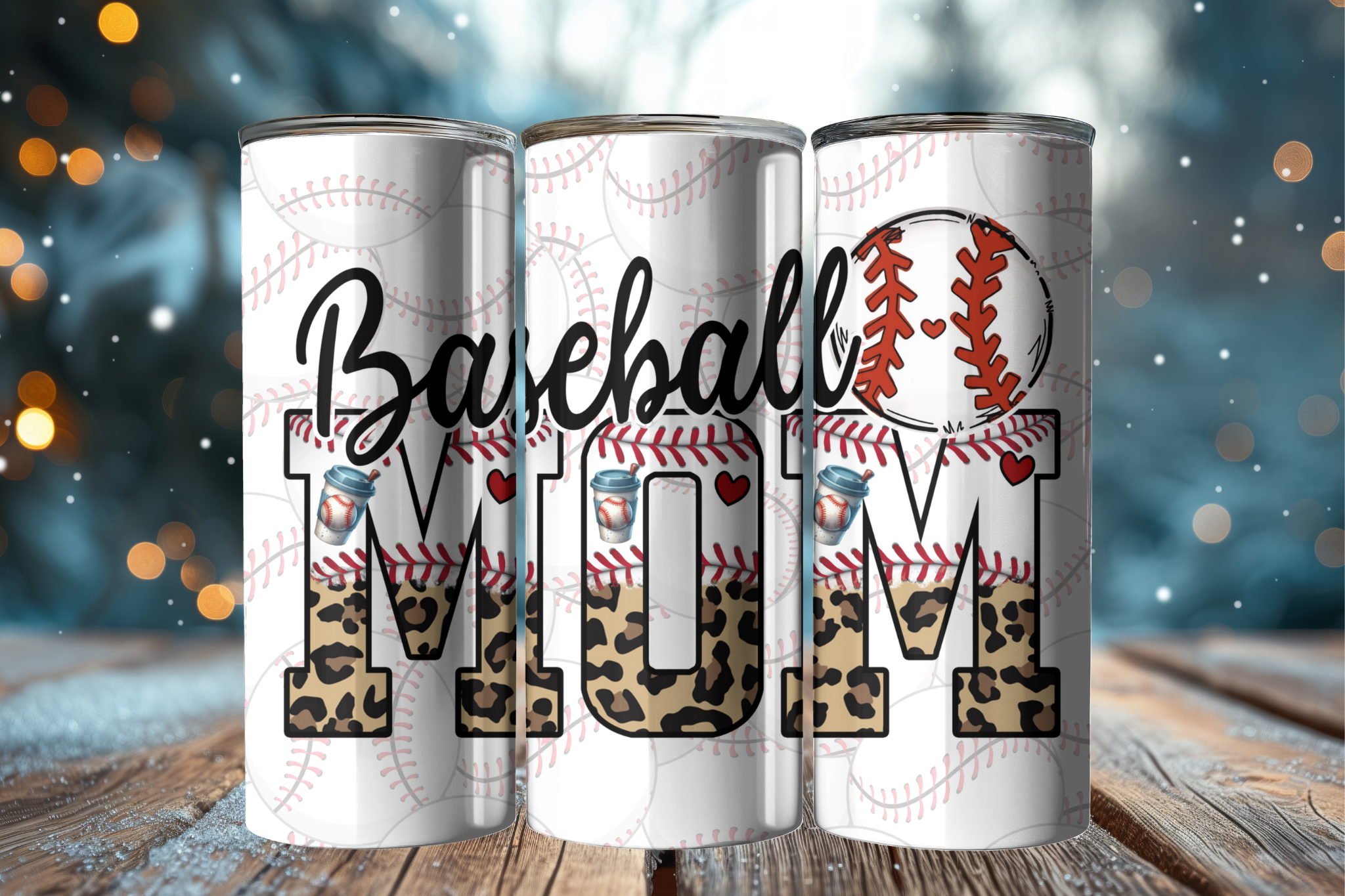Baseball Mom Tumbler - Tumbler Digital Download