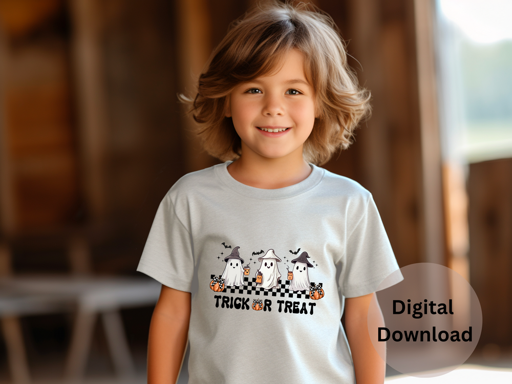 Halloween - Ghost Coffee PNG  - Digital Download