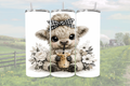 Highland Cow Ice Coffee - Tumbler Digital Download