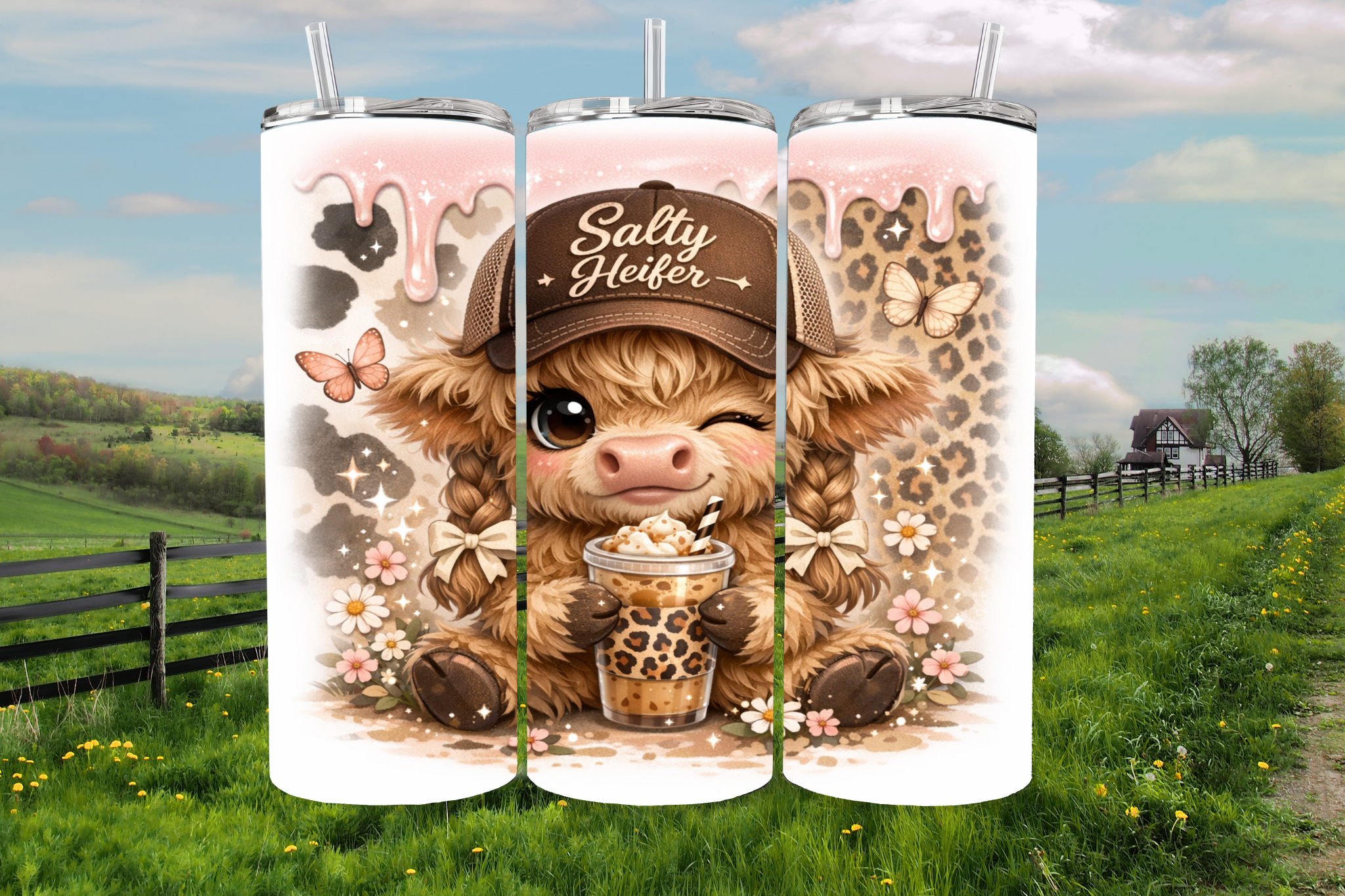 Salty Heifer - Tumbler Digital Download