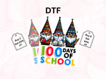 Load image into Gallery viewer, School - Gnomes 100 Days Of School - Direct To Film Transfer
