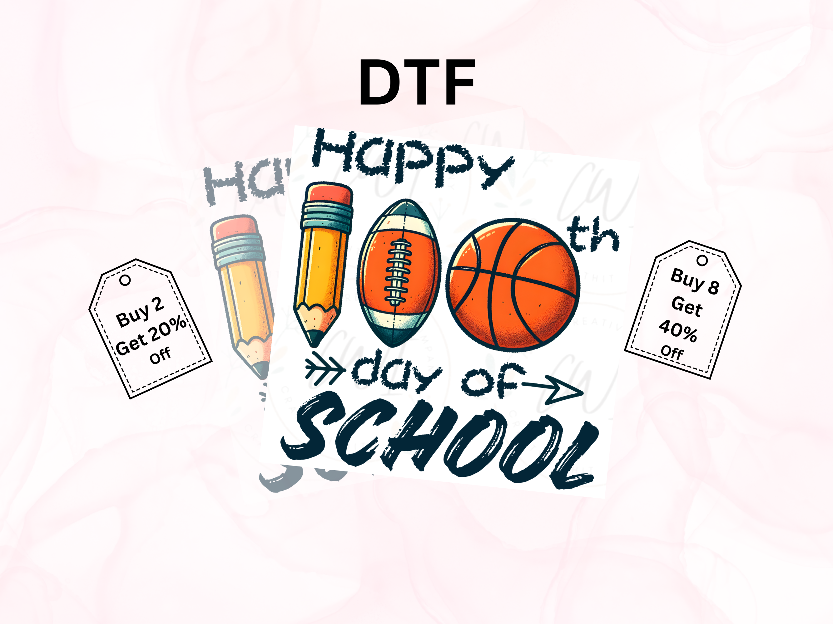 School - 100 Days Of School Basketball - Direct To Film Transfer