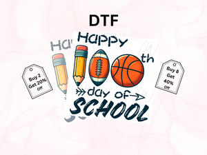 School - 100 Days Of School Basketball - Direct To Film Transfer