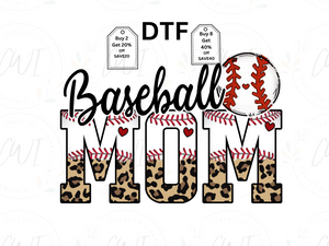 Baseball Mom - Direct To Film Transfer