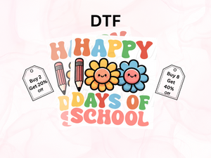 School - Happy 100 Days Of School - Direct To Film Transfer