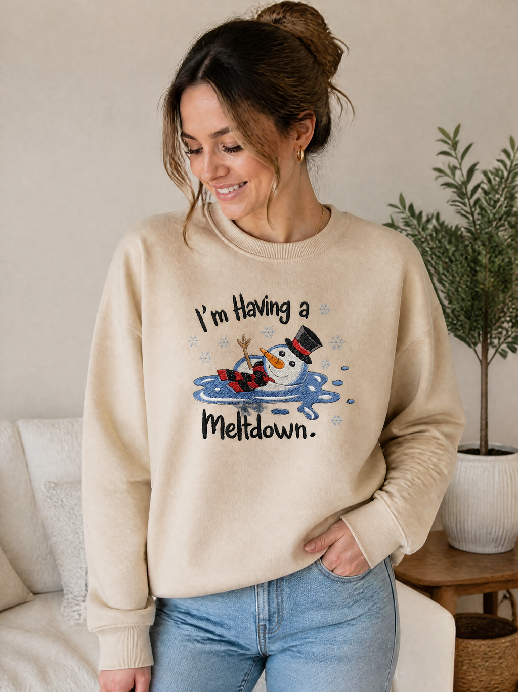 I’m Having a Meltdown Embroidered Youth  - Kids Embroidery