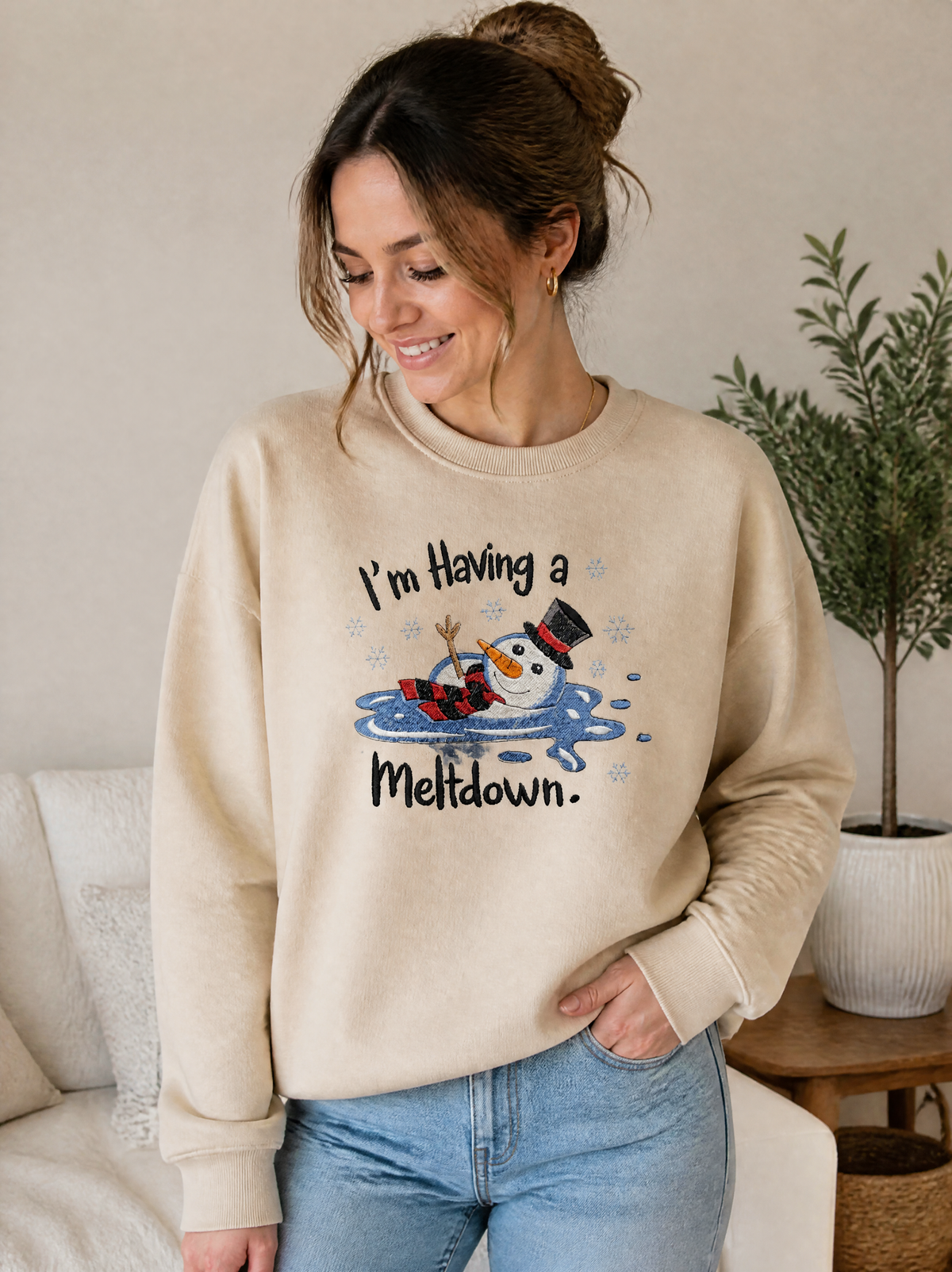I’m Having a Meltdown Embroidered Youth  - Kids Embroidery