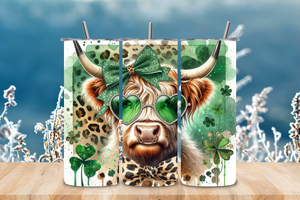 Highland Cow St. Patrick's Day - Digital Download