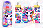 Load image into Gallery viewer, Unicorn Kids Sippy Cup
