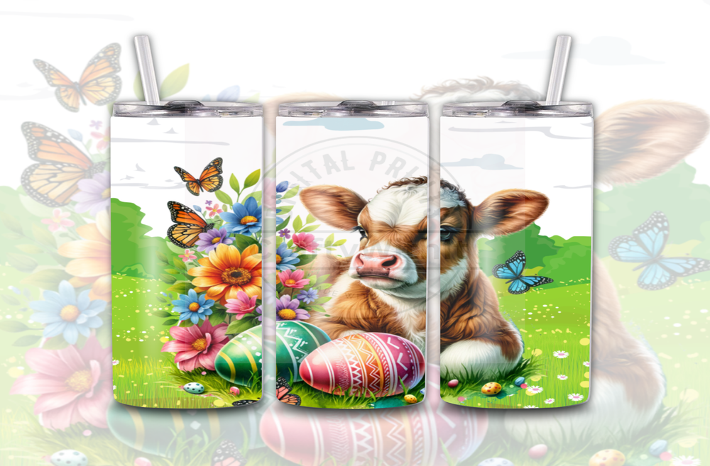 Highland Cow Easter 3 - Digital Download