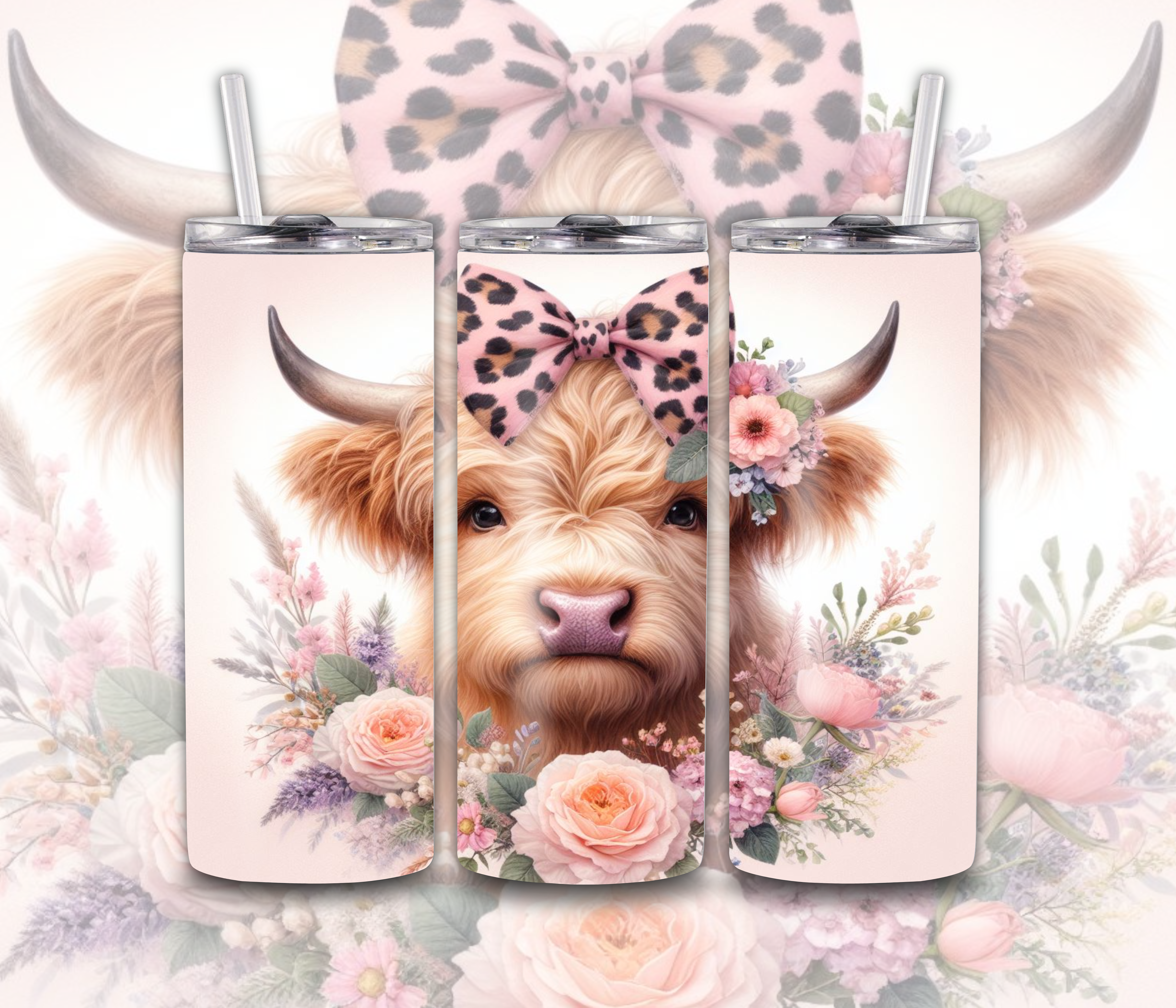 Highland Cow 1 Tumbler