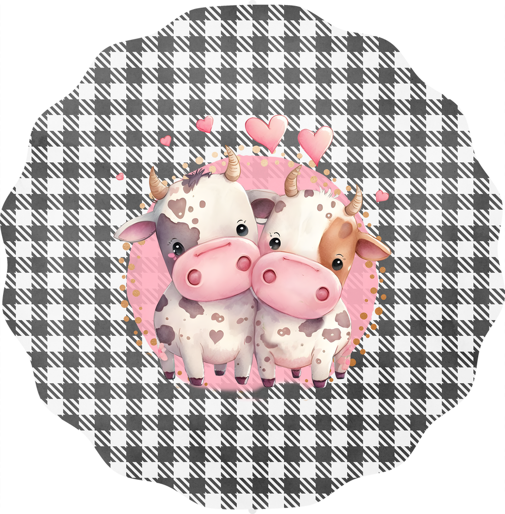 Cow Couple- Wind Spinner