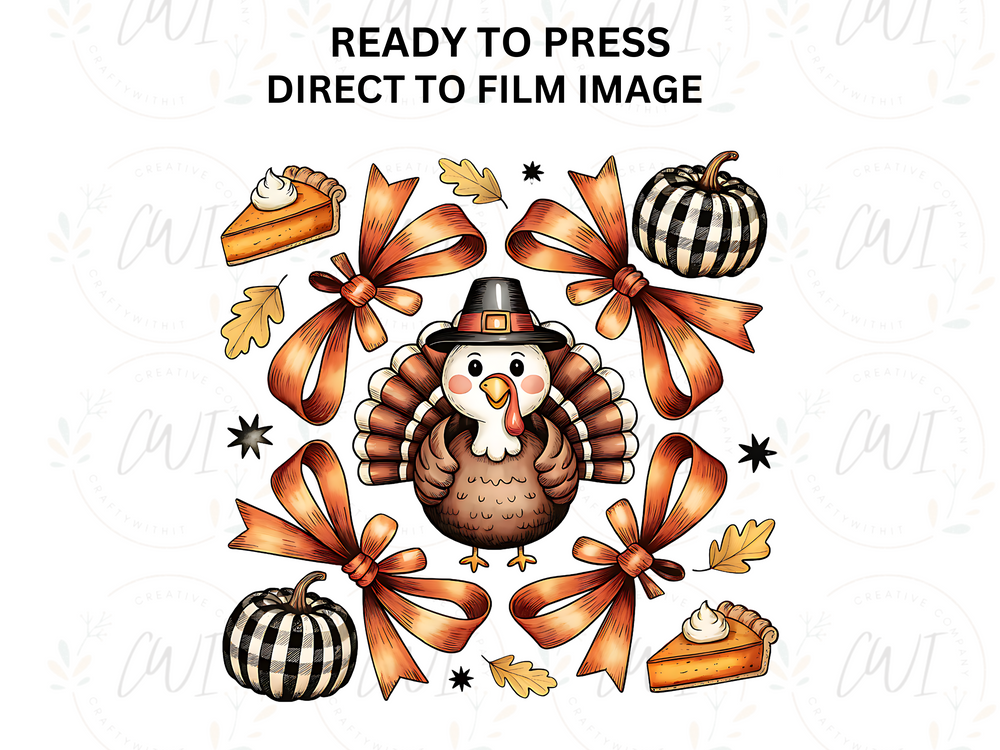 Thanksgiving Retro - DTF - Direct To Film Transfer