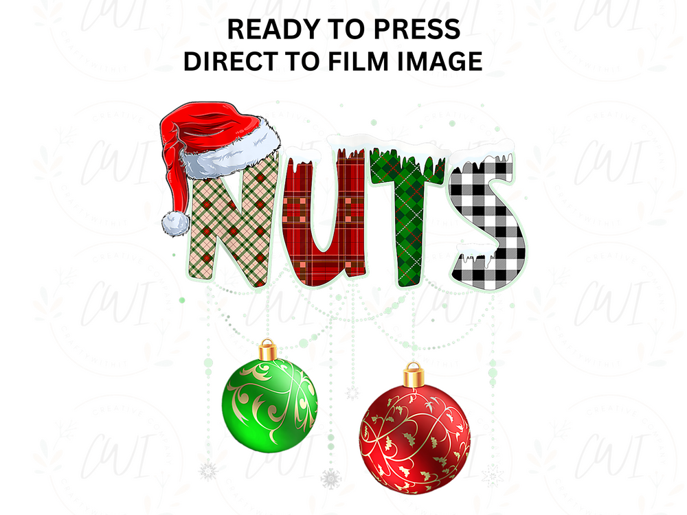 Christmas - Nuts  - DTF Transfer