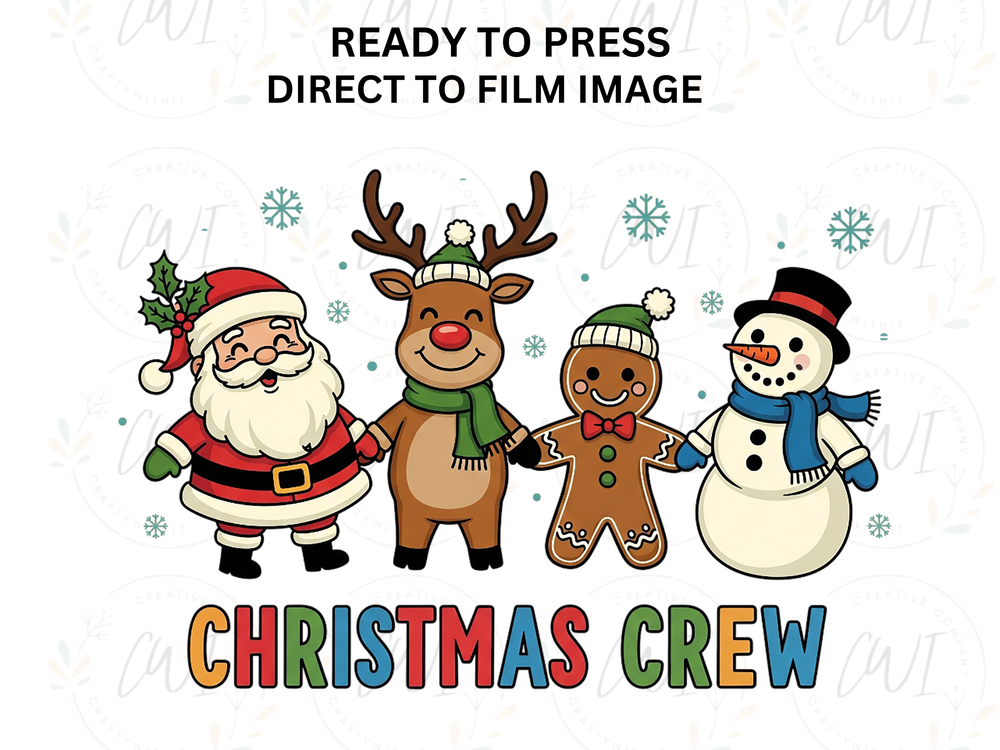 Christmas Crew - DTF Transfer
