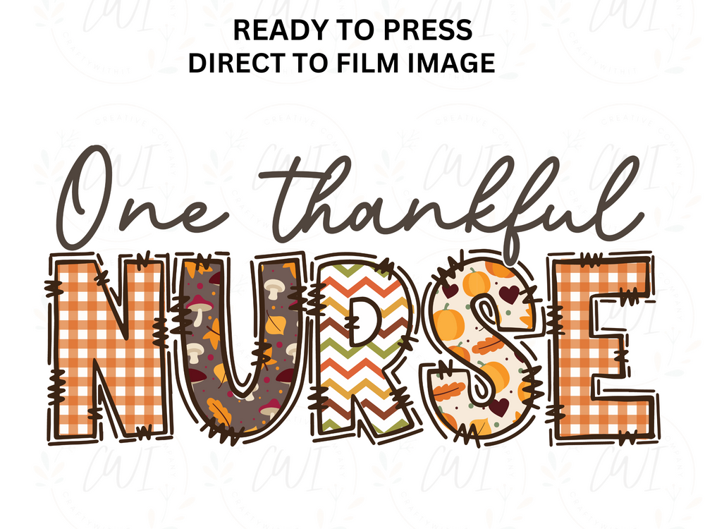 Nurse - DTF - Direct To Film Transfer