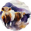 Highland Cow 3 - Wind Spinner