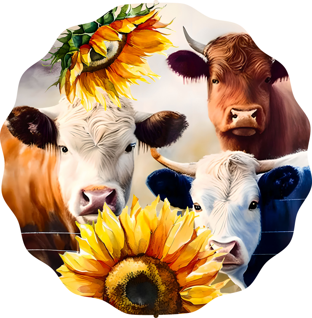 Highland Cow 4 - Wind Spinner