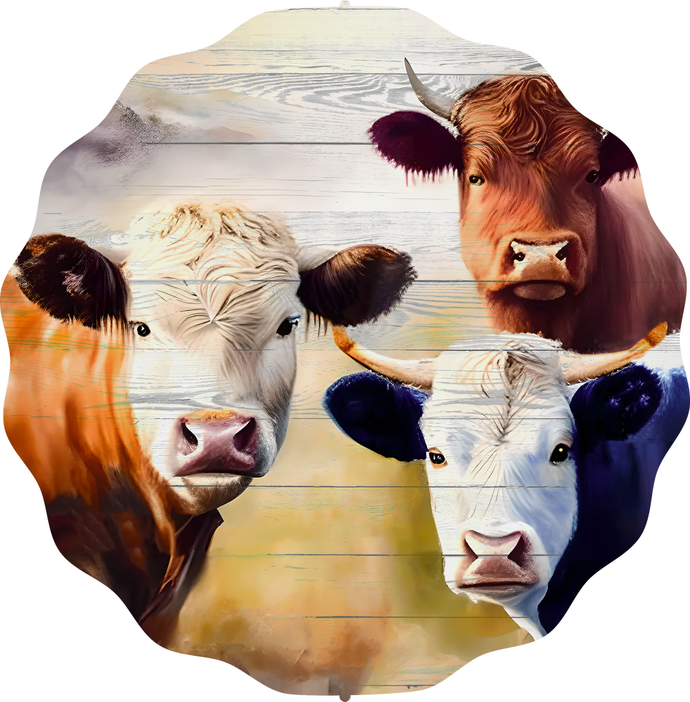Highland Cow 5 - Wind Spinner