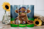 Load image into Gallery viewer, Highland Cow Baseball 1 - Digital Download
