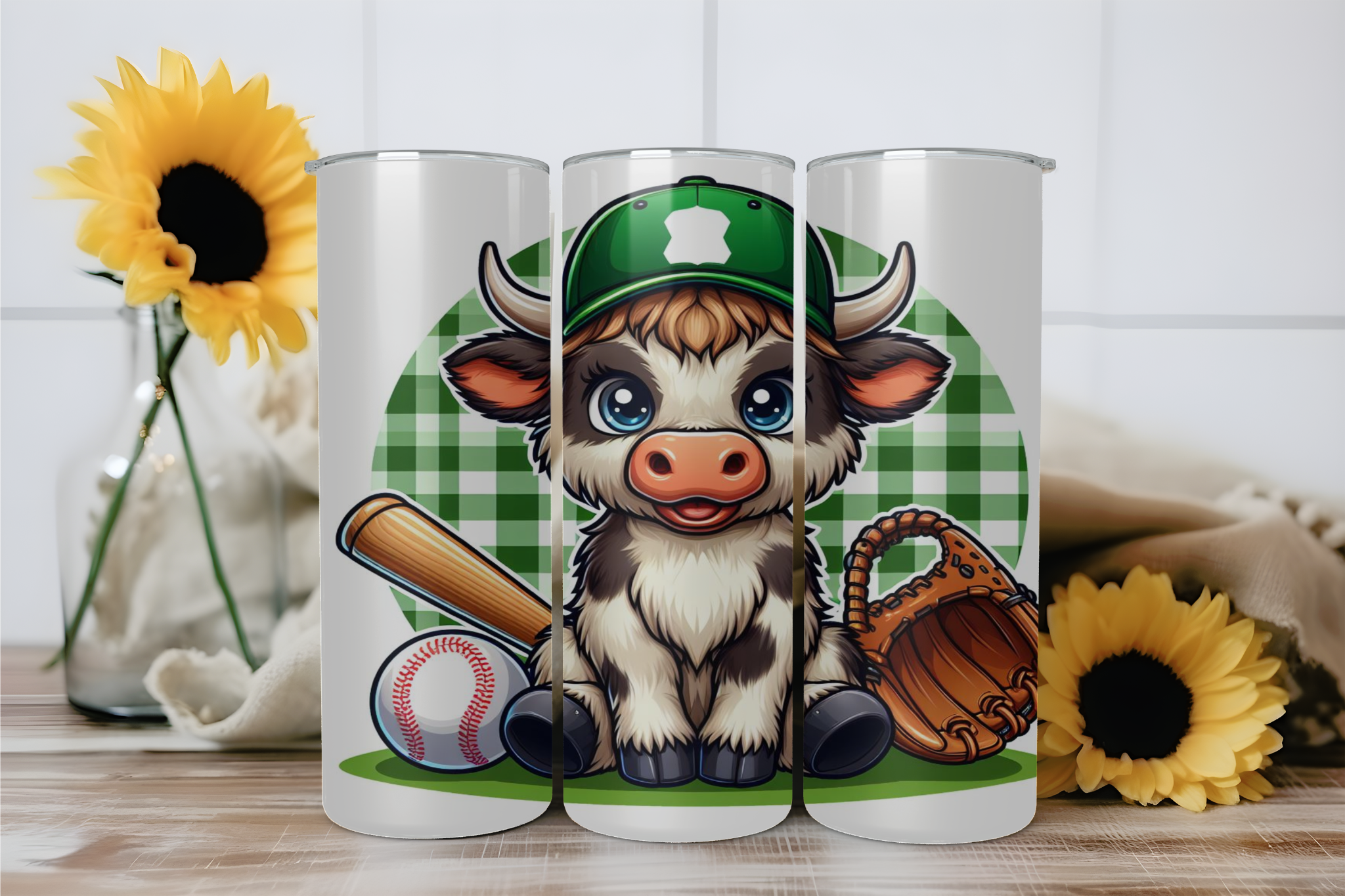 Highland Cow Baseball 2 - Digital Download