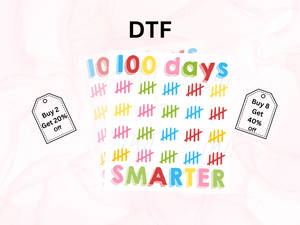 School - 100 Days Smarter - Direct To Film Transfer