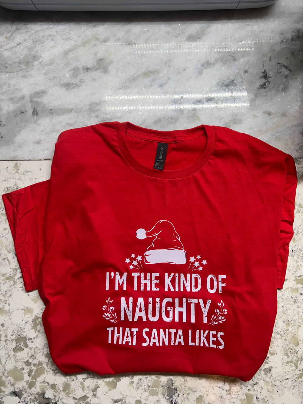 Christmas I'm The Kind Of Naught - DTF Transfer